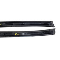 2011-2016 Honda CR-Z CRZ Front Pillar Cover Trim Garnish Left/Right Set, 73152-SZT-G01, F055, OEM, 2011, 2012, 2013, 2014, 2015, 2016