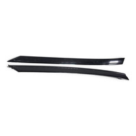 2011-2016 Honda CR-Z CRZ Front Pillar Cover Trim Garnish Left/Right Set, 73152-SZT-G01, F055, OEM, 2011, 2012, 2013, 2014, 2015, 2016
