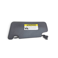 2012-2016 Honda CR-Z CRZ Sun Shade Visor Left/Right Set Gray/Grey, 83230-SZT-A21ZB, 83280-SZT-A21ZB, F055, OEM, 2012, 2013, 2014, 2015, 2016