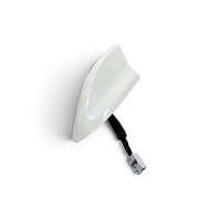 2011-2015 Honda CR-Z CRZ Roof XM Radio Antenna Base White, 39150-SZT-G01ZC, F055, OEM, 2011, 2012, 2013, 2014, 2015