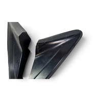 2011-2016 Honda CR-Z CRZ Front Right/Left Door Pillar Corner Garnish Mirror Molding Set, 75495-SZT-G01, F055, OEM, 2011, 2012, 2013, 2014, 2015, 2016