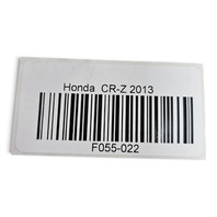 2011-2015 Honda CR-Z CRZ Ignition Switch Immobilizer w/Key A/T 06351-TM8-911, F055, OEM, 2011, 2012, 2013, 2014, 2015