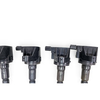 2011-2016 Honda CR-Z CRZ Ignitor Ignition Coil Plug Set (4) 30520-RB0-S01, F055, OEM, 2011, 2012, 2013, 2014, 2015, 2016