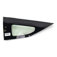 2011-2016 Honda CR-Z CRZ Quarter Glass Window Left/Driver, 73561-SZT-A01, F055, OEM, 2011, 2012, 2013, 2014, 2015, 2016