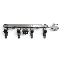 2011-2016 Honda CR-Z CRZ Air Assist Fuel Gas Injector w/ Rail 16620-RTW-003, F055, OEM, 2011, 2012, 2013, 2014, 2015, 2016