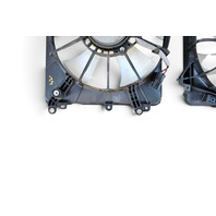 2011-2016 Honda CR-Z CRZ A/C Radiator Cooling Fan Set w/ Shroud 38611-RBB-003, F055, OEM, 2011, 2012, 2013, 2014, 2015, 2016