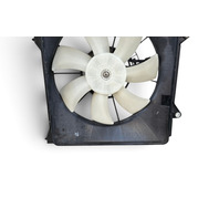 2011-2016 Honda CR-Z CRZ A/C Radiator Cooling Fan Set w/ Shroud 38611-RBB-003, F055, OEM, 2011, 2012, 2013, 2014, 2015, 2016