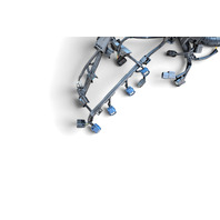 2013-2015 Honda CR-Z CRZ Engine Wire Harness A/T 1.5L, 32110-RTW-A80, F055, OEM, 2013, 2014, 2015