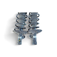 2013-2015 Honda CR-Z CRZ Front Shock Absorber Strut Left/Right Set (2), F055, OEM, 2013, 2014, 2015