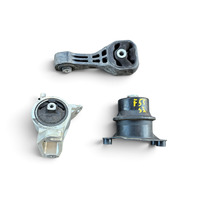 2011-2016 Honda CR-Z CRZ Rod Torque, Transmission Mount Set(3), 50850-SZT-E01, 50822-SZT-003, F055, OEM, 2011, 2012, 2013, 2014, 2015, 2016