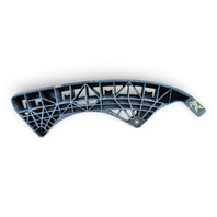2011-2015 Honda CR-Z CRZ Headlight Lamp Bumper Bracket Beam Left/Driver, F055, OEM, 2011, 2012, 2013, 2014, 2015