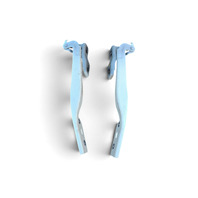 2011-2016 Honda CR-Z CRZ Hood Hinges Left/Right Set, 60120-SZT-G00ZZ, F055, OEM, 2011, 2012, 2013, 2014, 2015, 2016