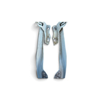 2011-2016 Honda CR-Z CRZ Hood Hinges Left/Right Set, 60120-SZT-G00ZZ, F055, OEM, 2011, 2012, 2013, 2014, 2015, 2016