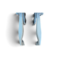 2011-2016 Honda CR-Z CRZ Hood Hinges Left/Right Set, 60120-SZT-G00ZZ, F055, OEM, 2011, 2012, 2013, 2014, 2015, 2016
