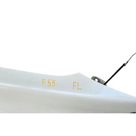 2011-2016 Honda CR-Z CRZ Fender Front Left/Driver White, 60260-SZT-G90ZZ, F055, OEM, 2011, 2012, 2013, 2014, 2015, 2016