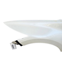 2011-2016 Honda CR-Z CRZ Fender Front Left/Driver White, 60260-SZT-G90ZZ, F055, OEM, 2011, 2012, 2013, 2014, 2015, 2016