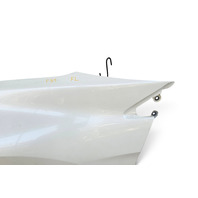 2011-2016 Honda CR-Z CRZ Fender Front Left/Driver White, 60260-SZT-G90ZZ, F055, OEM, 2011, 2012, 2013, 2014, 2015, 2016