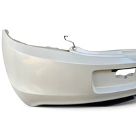 2013-2015 Honda CR-Z CRZ Rear Bumper Cover Assembly White, 04715-SZT-A80ZZ, F055, OEM, 2013, 2014, 2015