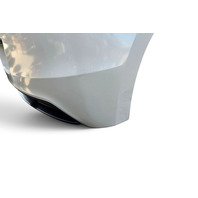 2013-2015 Honda CR-Z CRZ Rear Bumper Cover Assembly White, 04715-SZT-A80ZZ, F055, OEM, 2013, 2014, 2015