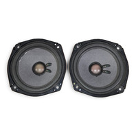 2003-2008 Nissan 350Z Clarion Radio Audio Door Speaker Set 28156-AL50A, F056, OEM, 2003, 2004, 2005, 2006, 2007, 2008