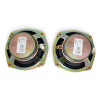 2003-2008 Nissan 350Z Clarion Radio Audio Door Speaker Set 28156-AL50A, F056, OEM, 2003, 2004, 2005, 2006, 2007, 2008