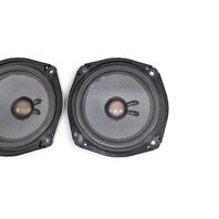 2003-2008 Nissan 350Z Clarion Radio Audio Door Speaker Set 28156-AL50A, F056, OEM, 2003, 2004, 2005, 2006, 2007, 2008