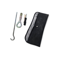 2004-2008 Nissan 350Z Emergency Tool Kit Tow Hook Jack Handle Tool Bag 51112-CA000, F056, OEM, 2004, 2005, 2006, 2007, 2008