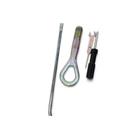 2004-2008 Nissan 350Z Emergency Tool Kit Tow Hook Jack Handle Tool Bag 51112-CA000, F056, OEM, 2004, 2005, 2006, 2007, 2008