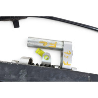 2003-2007 Nissan 350Z Exterior Door Handle Left/Driver Black, 80607-CD401, F056, OEM, 2003, 2004, 2005, 2006, 2007