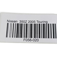 2003-2008 Nissan 350Z Fuel Filler Gas Door Lock Actuator 78850-CD06B, F056, OEM, 2003, 2004, 2005, 2006, 2007, 2008