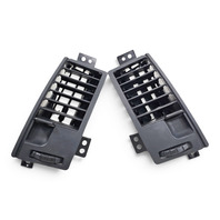 2003-2008 Nissan 350Z Right/Left Dash A/C Air Conditioner Vent Black Set, 68750-CD00A, F056, OEM, 2003, 2004, 2005, 2006, 2007, 2008