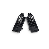 2003-2008 Nissan 350Z Right/Left Dash A/C Air Conditioner Vent Black Set, 68750-CD00A, F056, OEM, 2003, 2004, 2005, 2006, 2007, 2008