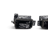 2003-2008 Nissan 350Z Right/Left Dash A/C Air Conditioner Vent Black Set, 68750-CD00A, F056, OEM, 2003, 2004, 2005, 2006, 2007, 2008