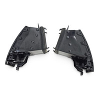 2003-2008 Nissan 350Z Right/Left Dash A/C Air Conditioner Vent Black Set, 68750-CD00A, F056, OEM, 2003, 2004, 2005, 2006, 2007, 2008
