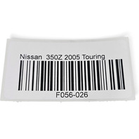 2003-2008 Nissan 350Z Convertible Top Storage Lid Latch Lock Set Left Right 97260-CE400, F056, OEM, 2003, 2004, 2005, 2006, 2007, 2008