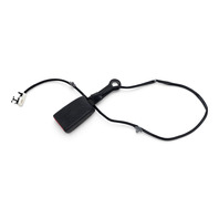 2003-2008 Nissan 350Z Front Seat Belt Buckle Right/Passenger Black, 86842-CD000, F056, OEM, 2003, 2004, 2005, 2006, 2007, 2008