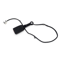 2003-2008 Nissan 350Z Front Seat Belt Buckle Right/Passenger Black, 86842-CD000, F056, OEM, 2003, 2004, 2005, 2006, 2007, 2008