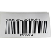 2003-2006 Nissan 350Z Automatic Ignition Lock Cylinder Steering Lock W/ Key D8700-6J3CA, F056, OEM, 2003, 2004, 2005, 2006