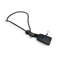 2003-2008 Nissan 350Z Front Seat Belt Buckle Left/Driver Black, 86842-CD000, F056, OEM, 2003, 2004, 2005, 2006, 2007, 2008