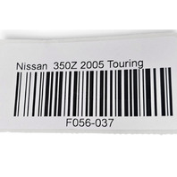 2003-2006 Nissan 350Z Auto Dimming Interior Rear View Mirror W/ HomeLink 96321-7Y900, F056, OEM, 2003, 2004, 2005, 2006