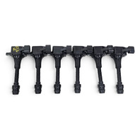 2003-2007 Nissan 350Z 3.5L VQ35DE Ignition Coil Pack Set of 6 22448-AL615, F056, OEM, 2003, 2004, 2005, 2006, 2007