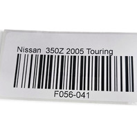 2003-2007 Nissan 350Z 3.5L VQ35DE Ignition Coil Pack Set of 6 22448-AL615, F056, OEM, 2003, 2004, 2005, 2006, 2007
