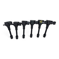 2003-2007 Nissan 350Z 3.5L VQ35DE Ignition Coil Pack Set of 6 22448-AL615, F056, OEM, 2003, 2004, 2005, 2006, 2007