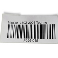 2004-2006 Nissan 350Z Convertible High Mount Third Brake Stop Light Yellow 26590-CE413, F056, OEM, 2004, 2005, 2006