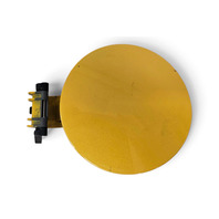 2004-2008 Nissan 350Z Fuel Filler Lid Yellow, 78830-CD43A, F056, OEM, 2004, 2005, 2006, 2007, 2008