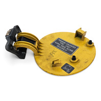 2004-2008 Nissan 350Z Fuel Filler Lid Yellow, 78830-CD43A, F056, OEM, 2004, 2005, 2006, 2007, 2008
