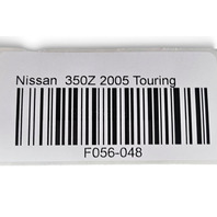 2003-2007 Nissan 350Z Front Seat Belt Retractor Pretensioner Right/Passenger, 86884-CE000, F056, OEM, 2003, 2004, 2005, 2006, 2007