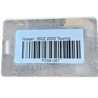 2003-2006 Nissan 350Z Brake Caliper, Rear Right/Passenger Side, 44001-AM800, F056, OEM, 2003, 2004, 2005, 2006