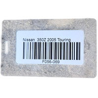 2003-2006 Nissan 350Z Air Intake Cleaner Box 16500-CD00A, F056, OEM, 2003, 2004, 2005, 2006