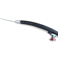 2003-2007 Nissan 350Z VQ35DE A/C Low Pressure Suction Return Hose 92480-CD000, F056, OEM, 2003, 2004, 2005, 2006, 2007